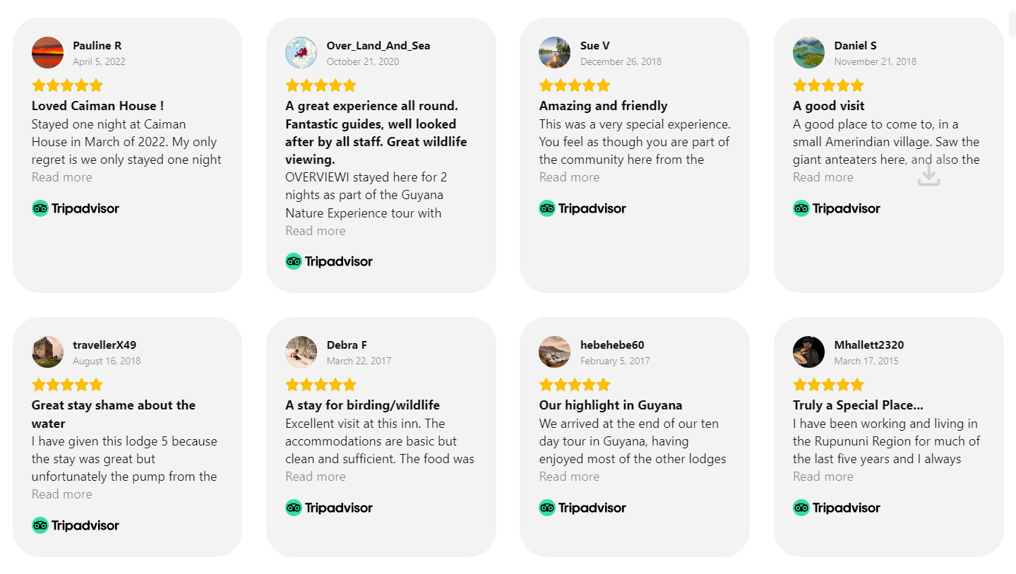 Review Caimen